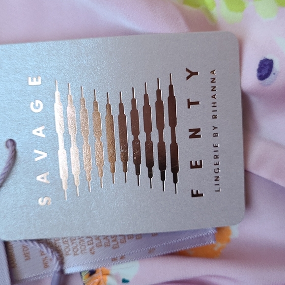 Savage by Fenty purple sleep top M - Picture 4 of 4